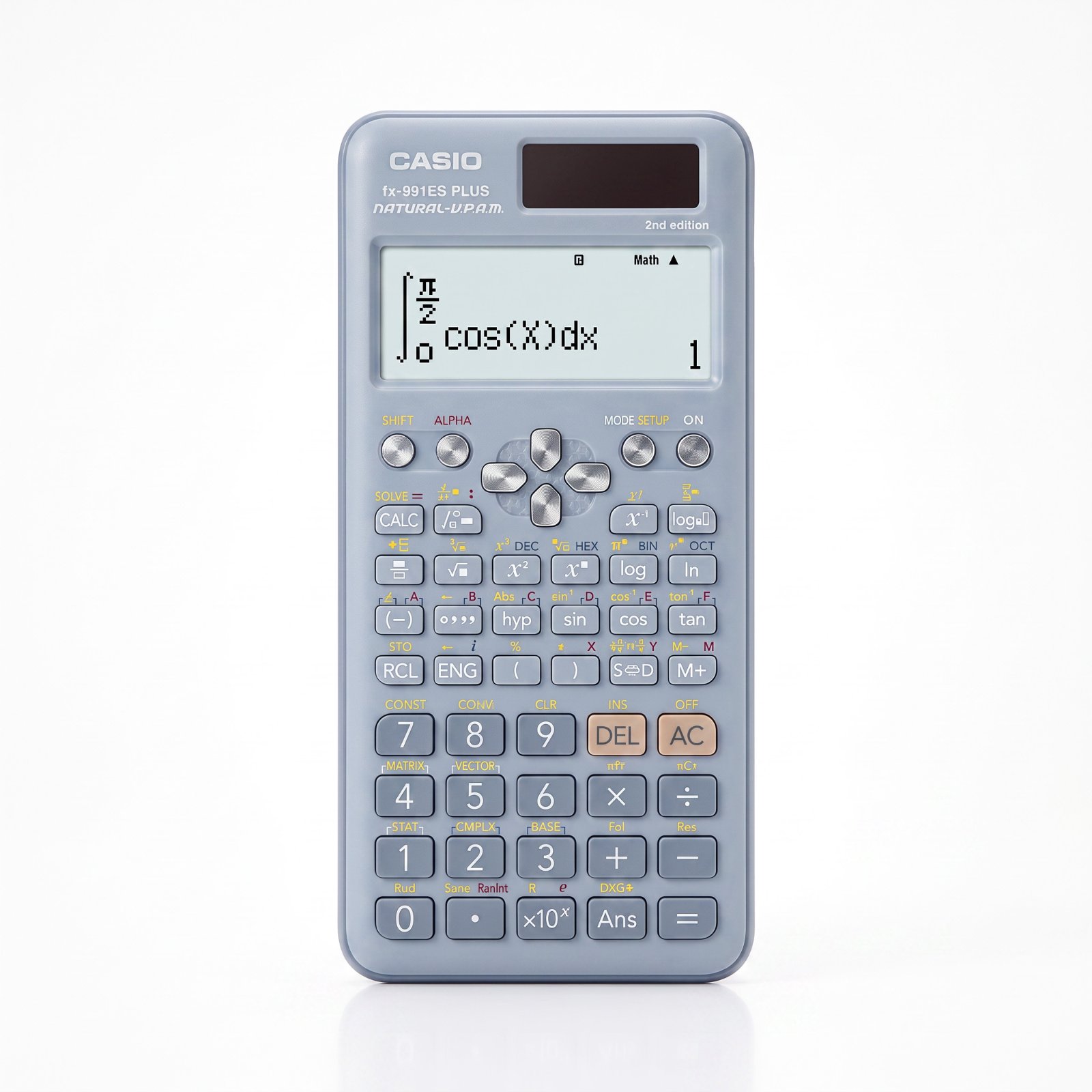 الة حاسبة علمية كاسيو fx-991 es plus second edition
