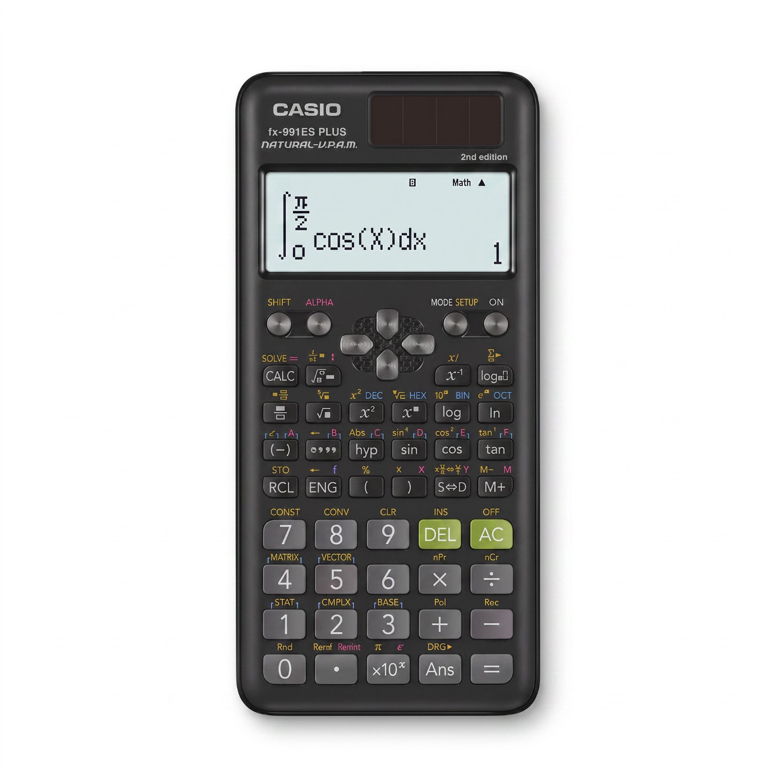 الة حاسبة علمية كاسيو fx-991 es plus second edition